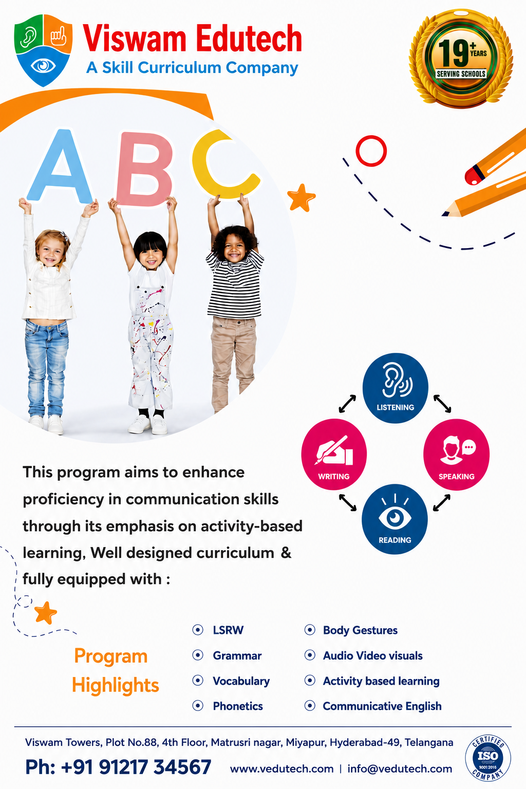 English Learning Brochure