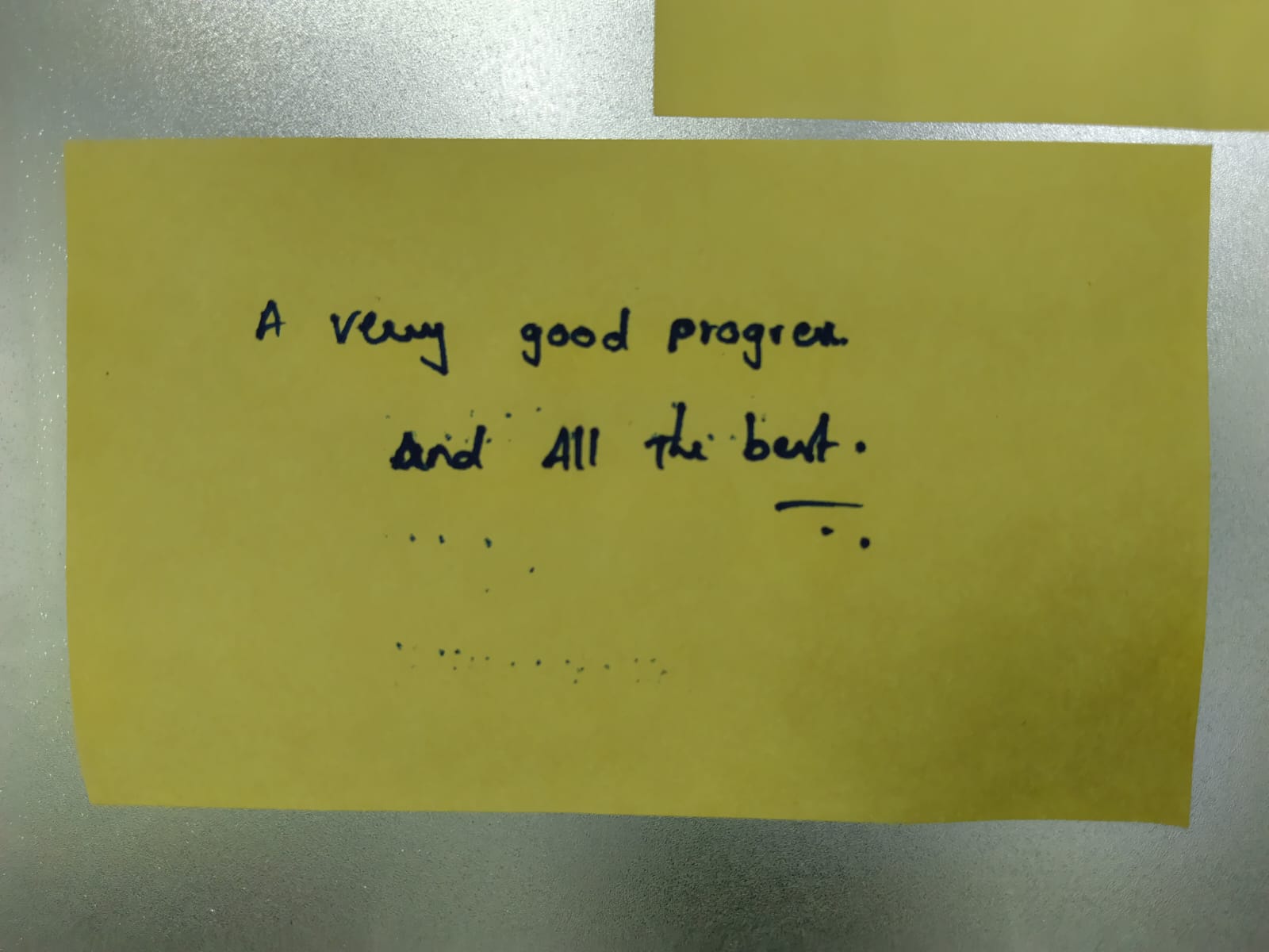 Feedback for Video 1
